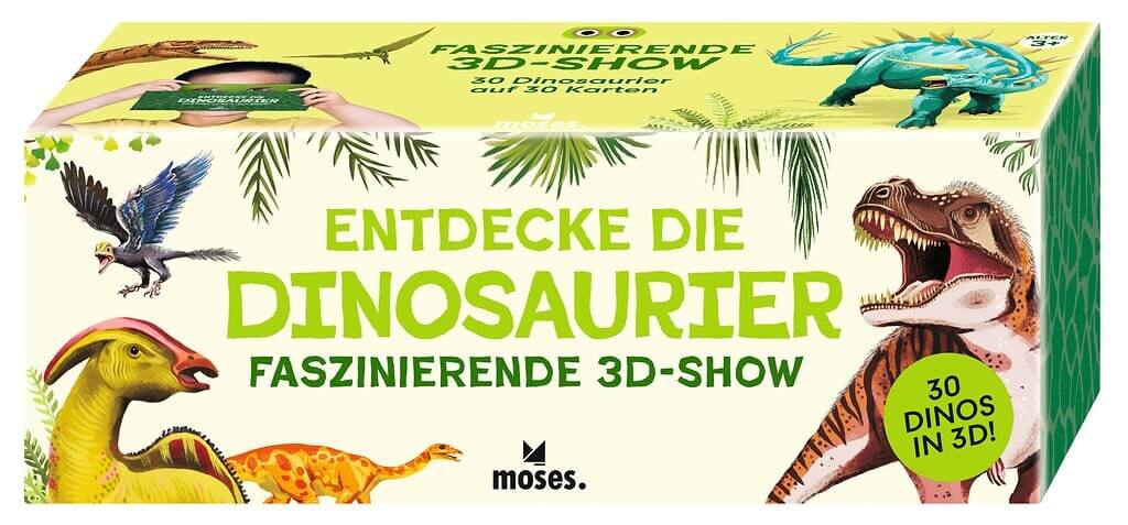 moses - Faszinierende 3D-Show Entdecke die Dinosaurier