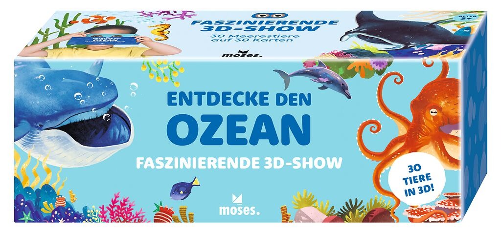moses - Faszinierende 3D-Show Entdecke den Ozean