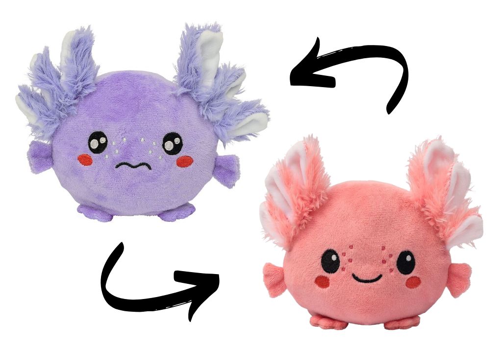 moses - Flauschiger Wende-Axolotl