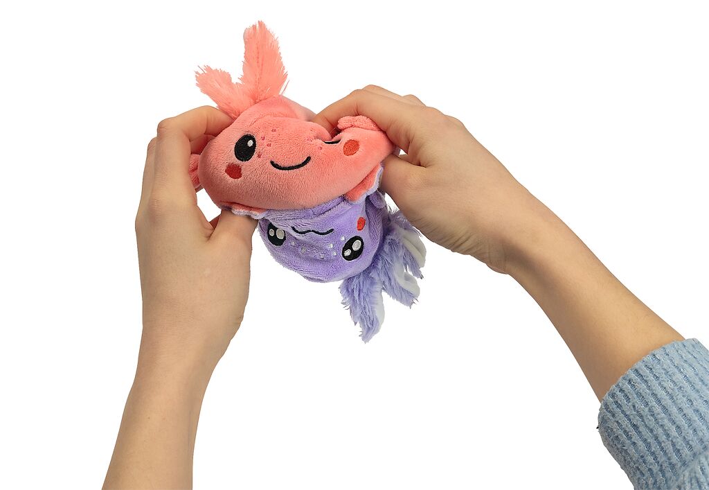moses - Flauschiger Wende-Axolotl