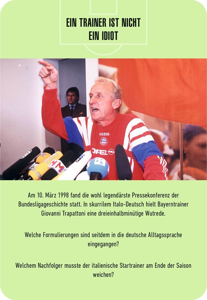 moses - Legendäre Fußballmomente - Das Quiz