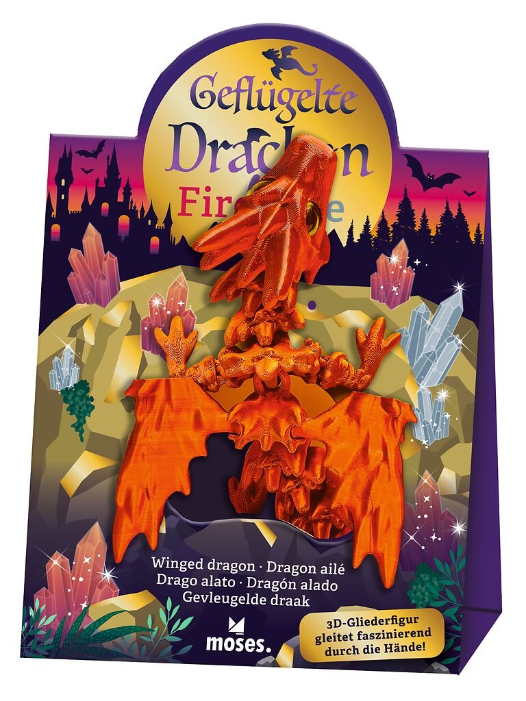moses - Geflügelter Drache Fire oder Ice