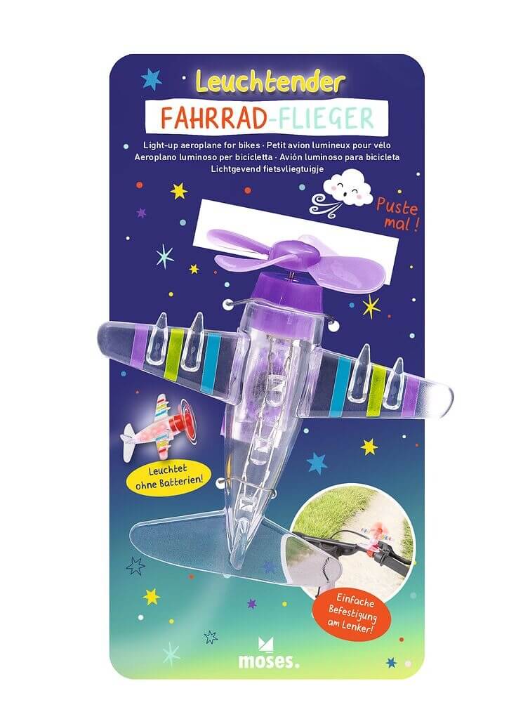moses - Leuchtender Fahrrad Flieger