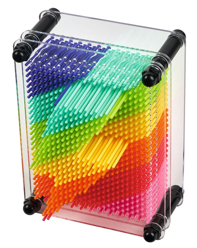 moses - 3D-Nagelbilder Regenbogen Pin Art