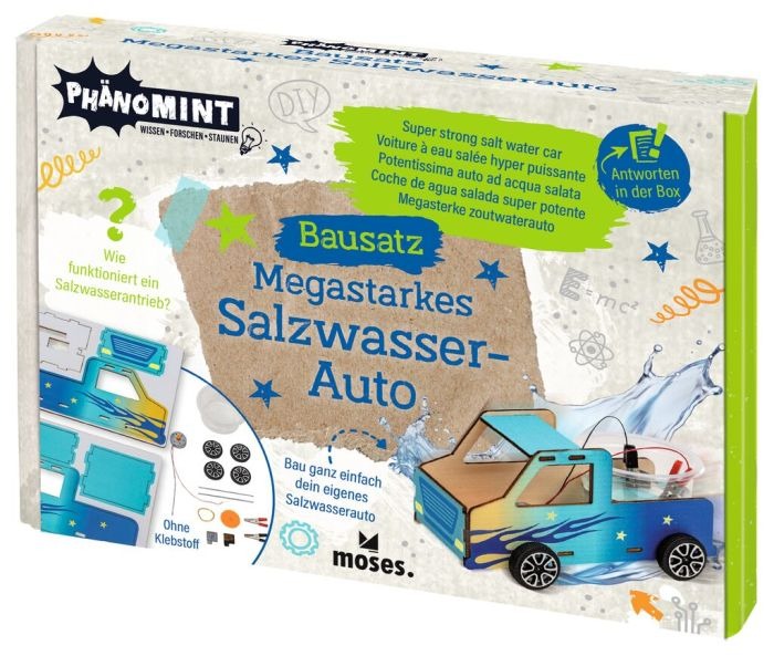 moses - PhänoMINT Bausatz Megastarkes Salzwasserauto