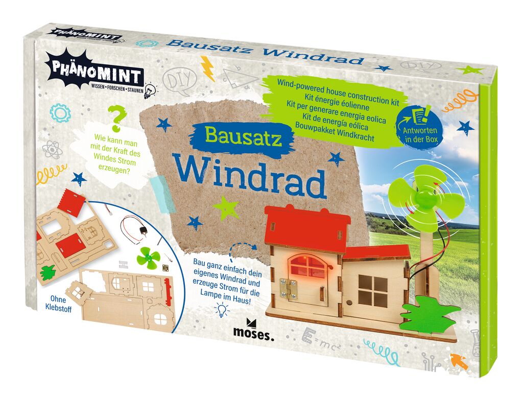 moses - PhänoMINT Bausatz Windrad