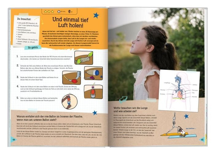moses - PhänoMINT Der Körper - Das Experimentierbuch