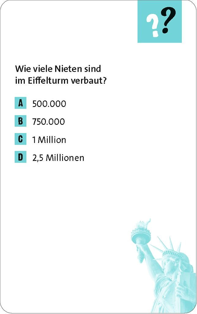moses - SCHÄTZEN RUND UM DIE WELT 75 Fragen