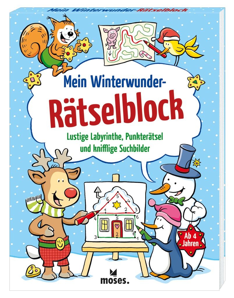 moses - Rätselblock Winterwunder