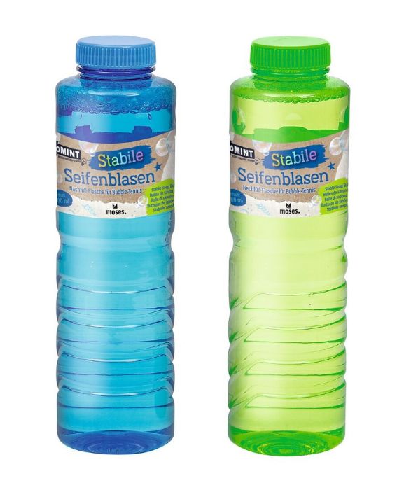 moses - PhänoMINT Stabile Seifenblasenflüssigkeit für Bubble-Tennis 500ml