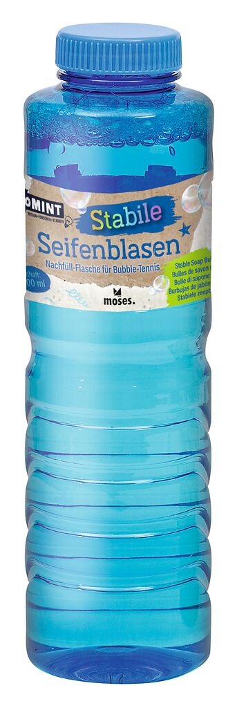moses - PhänoMINT Stabile Seifenblasenflüssigkeit für Bubble-Tennis 500ml