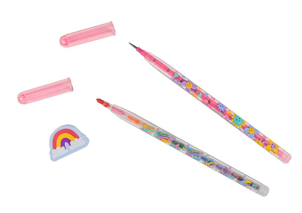 moses - Steckstift Regenbogen mit Radierer