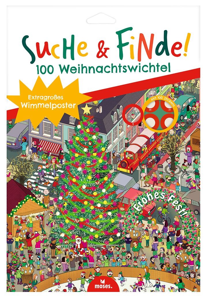 moses - Suche & Finde! 100 Weihnachtswichtel