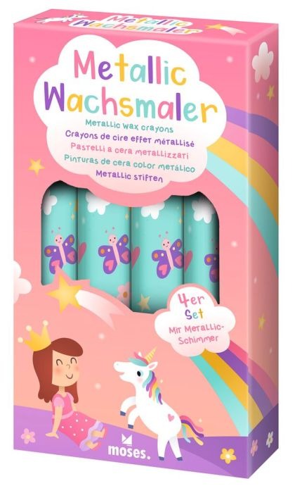moses - Metallic Wachsmaler Zauberschloss