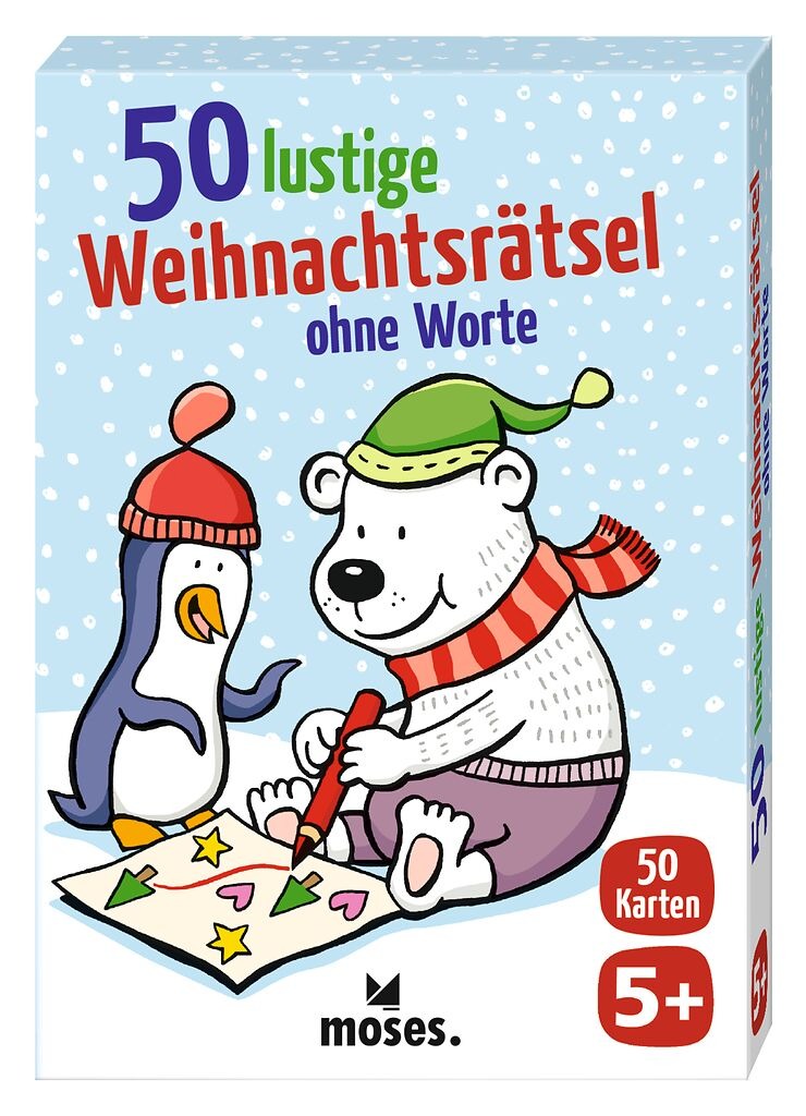 moses - 50 lustige Weihnachtsrätsel ohne Worte