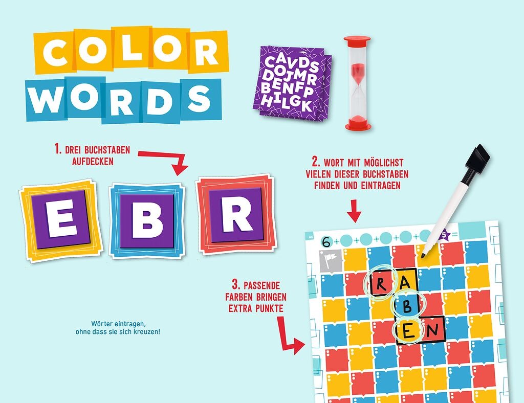 moses - Color Words Wortspiel