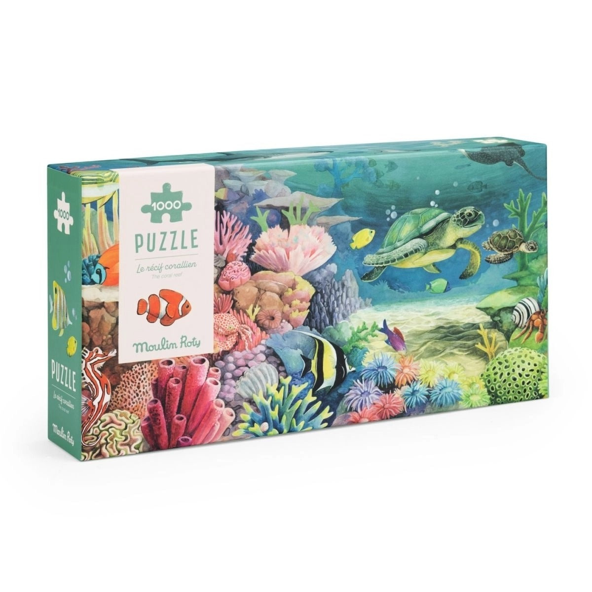 Moulin Roty - Puzzle: Korallenriff 1000 Teile
