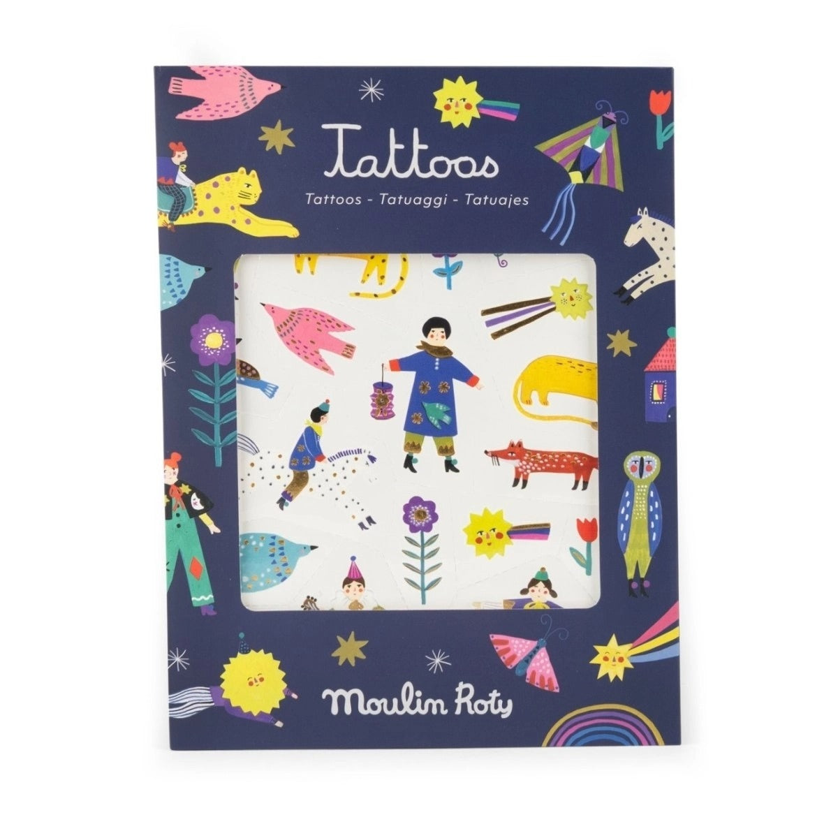 Moulin Roty - Tattoos: Comètes Filantes