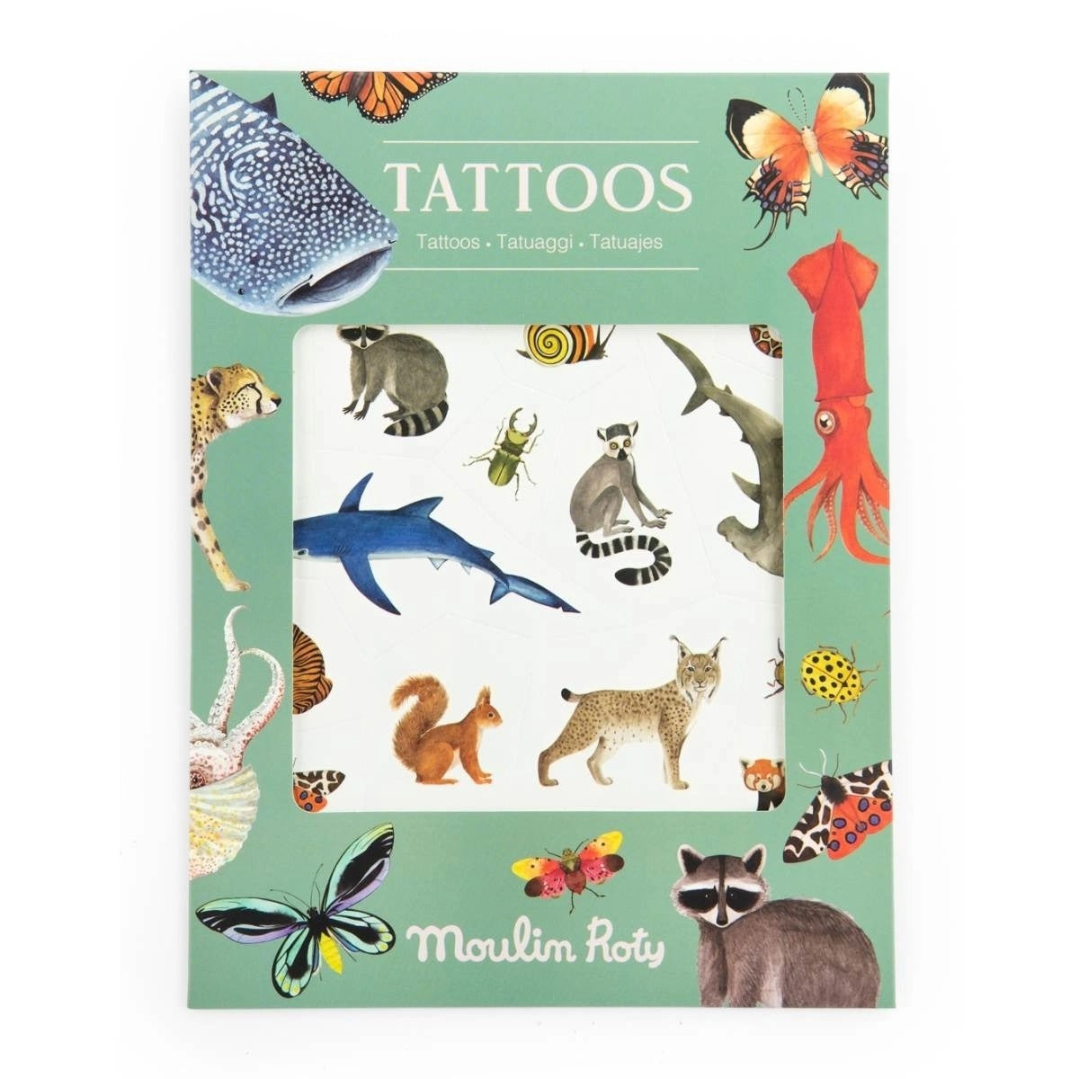 Moulin Roty - Tattoos: Tiere