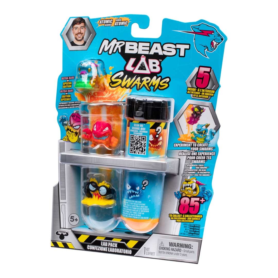 MrBeast Lab - Swarms Figuren 5er-Pack (Serie 2)