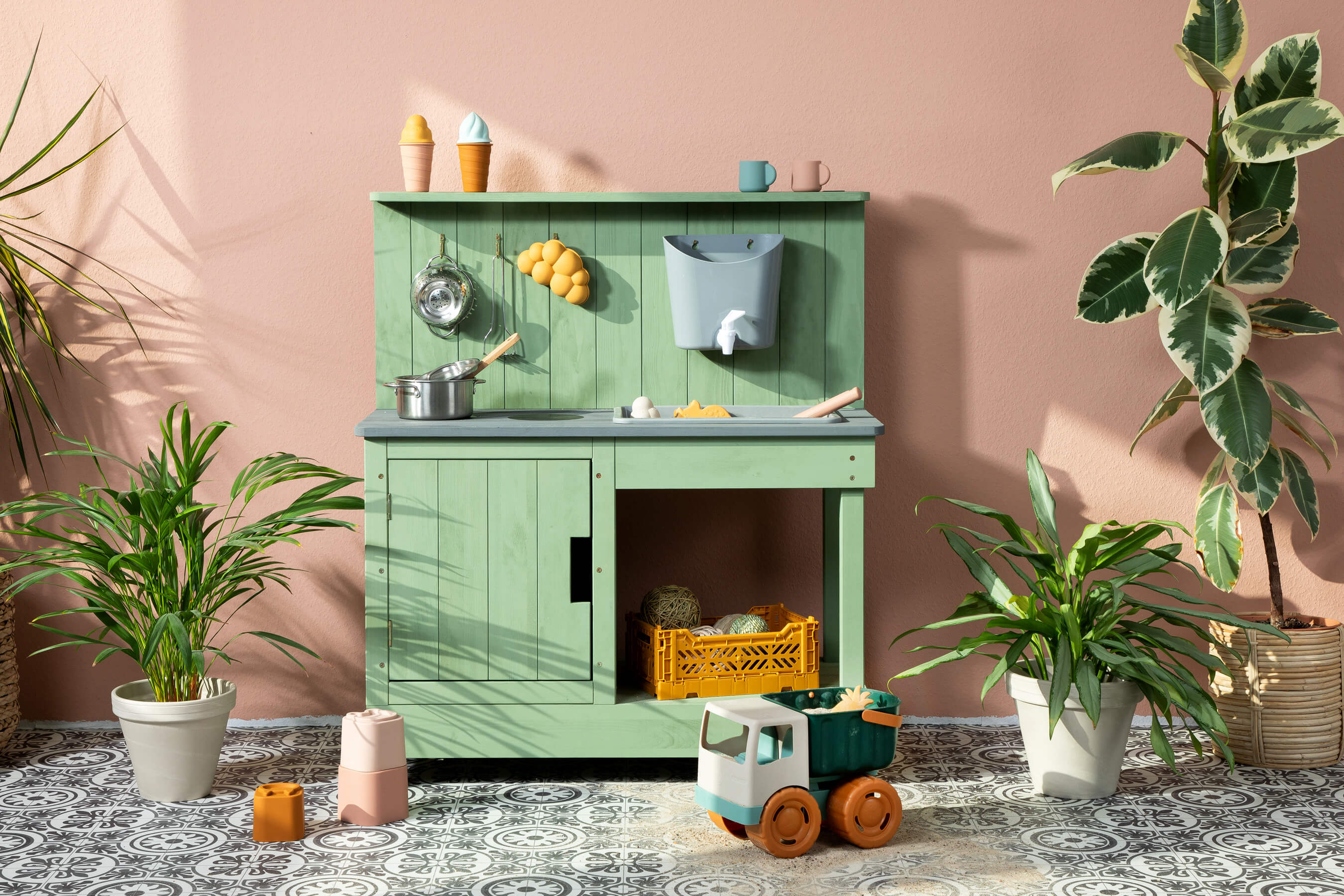 MUDDY BUDDY ® - Matschküche "Mud Expert" eukalyptus