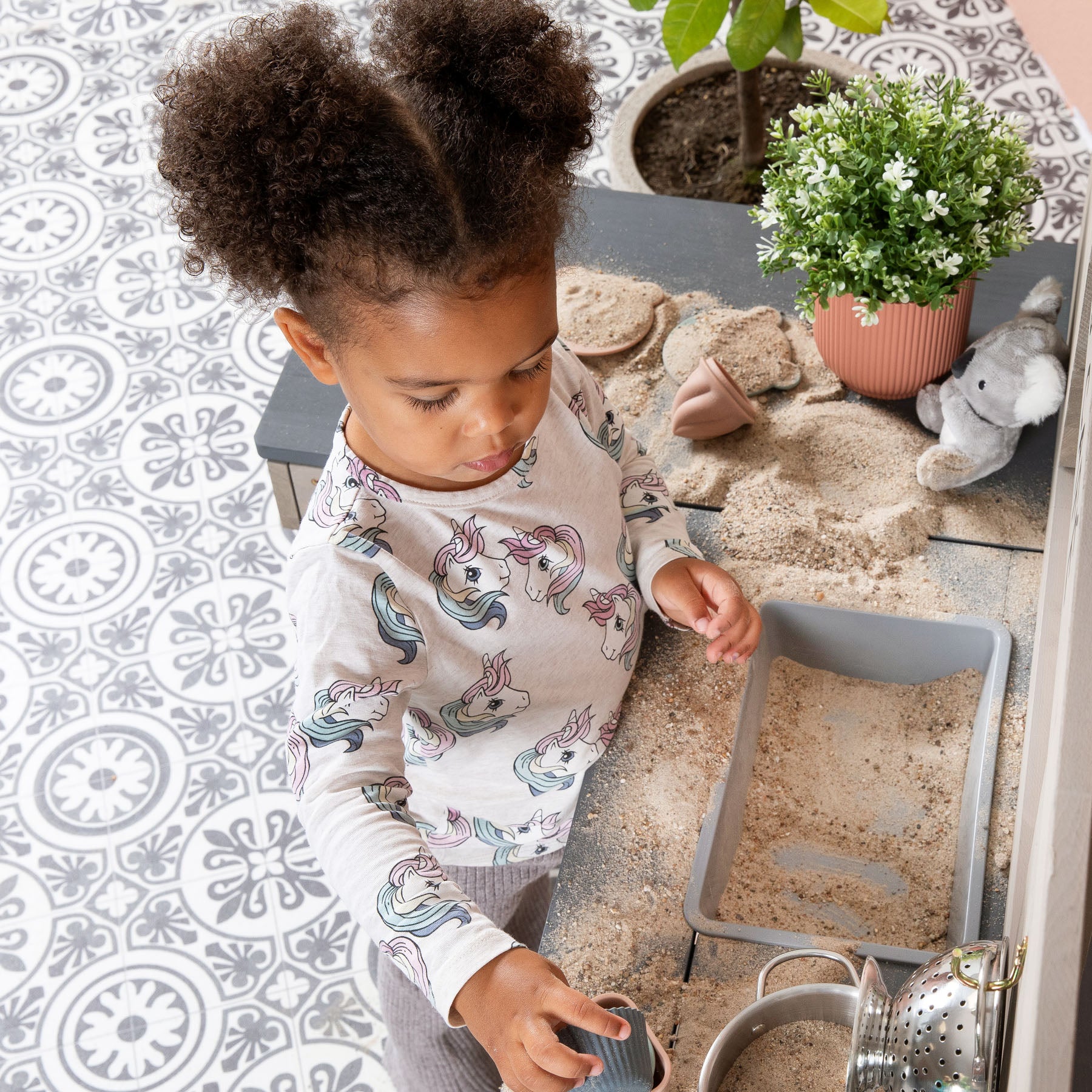 MUDDY BUDDY ® - Matschküche "Coffee Corner" puderrosa