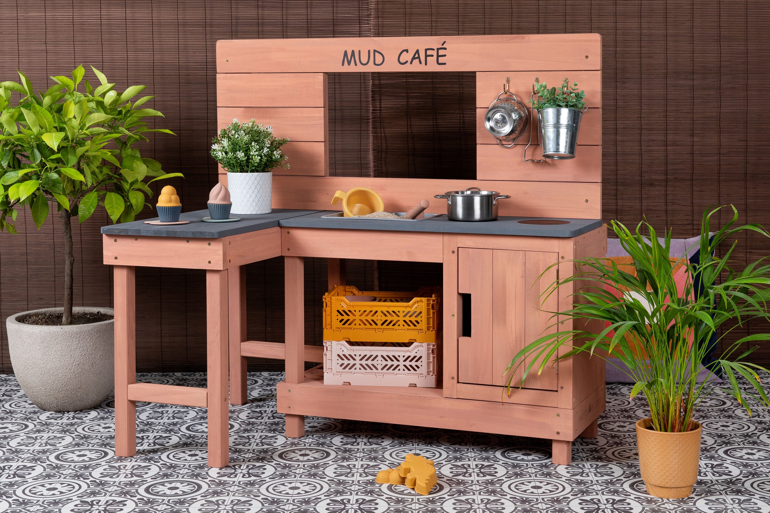 MUDDY BUDDY ® - Matschküche "Coffee Corner" puderrosa