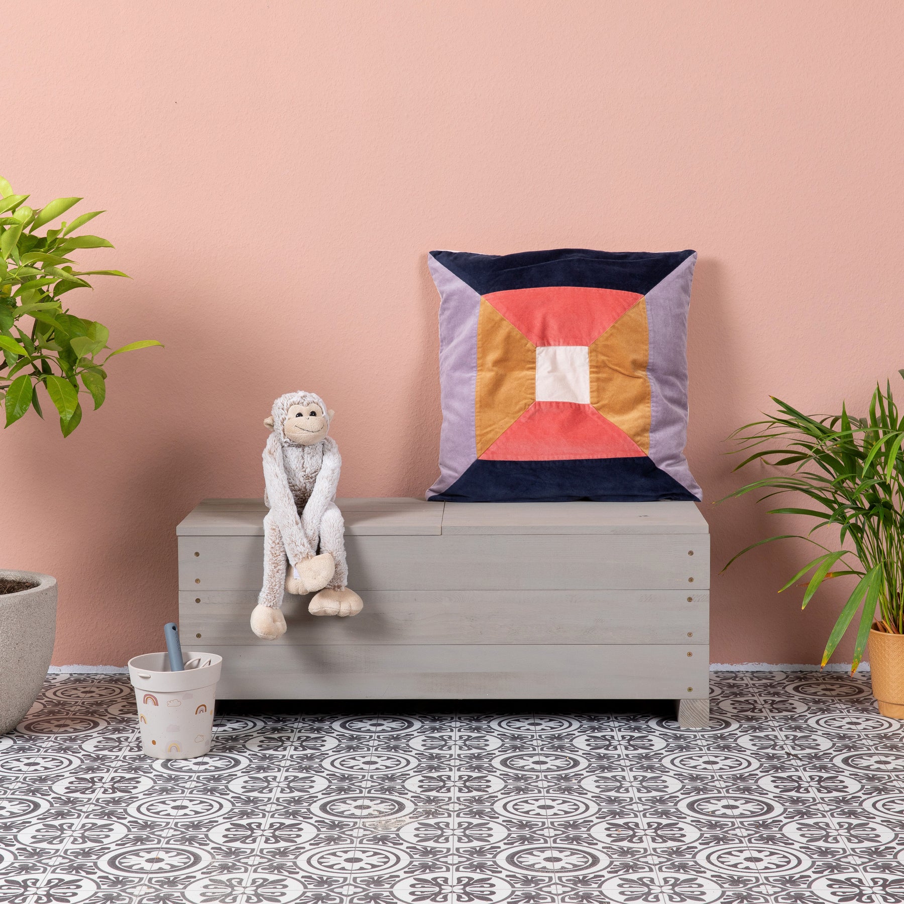 MUDDY BUDDY ® - Kindersitzbank + Sandkasten "Discoverer"