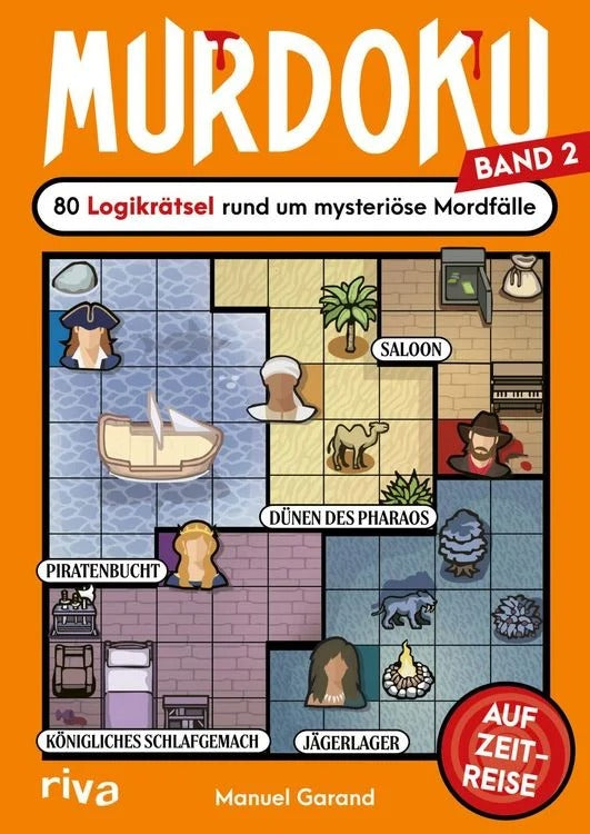 riva Verlag - Murdoku Rätselbuch Band 2