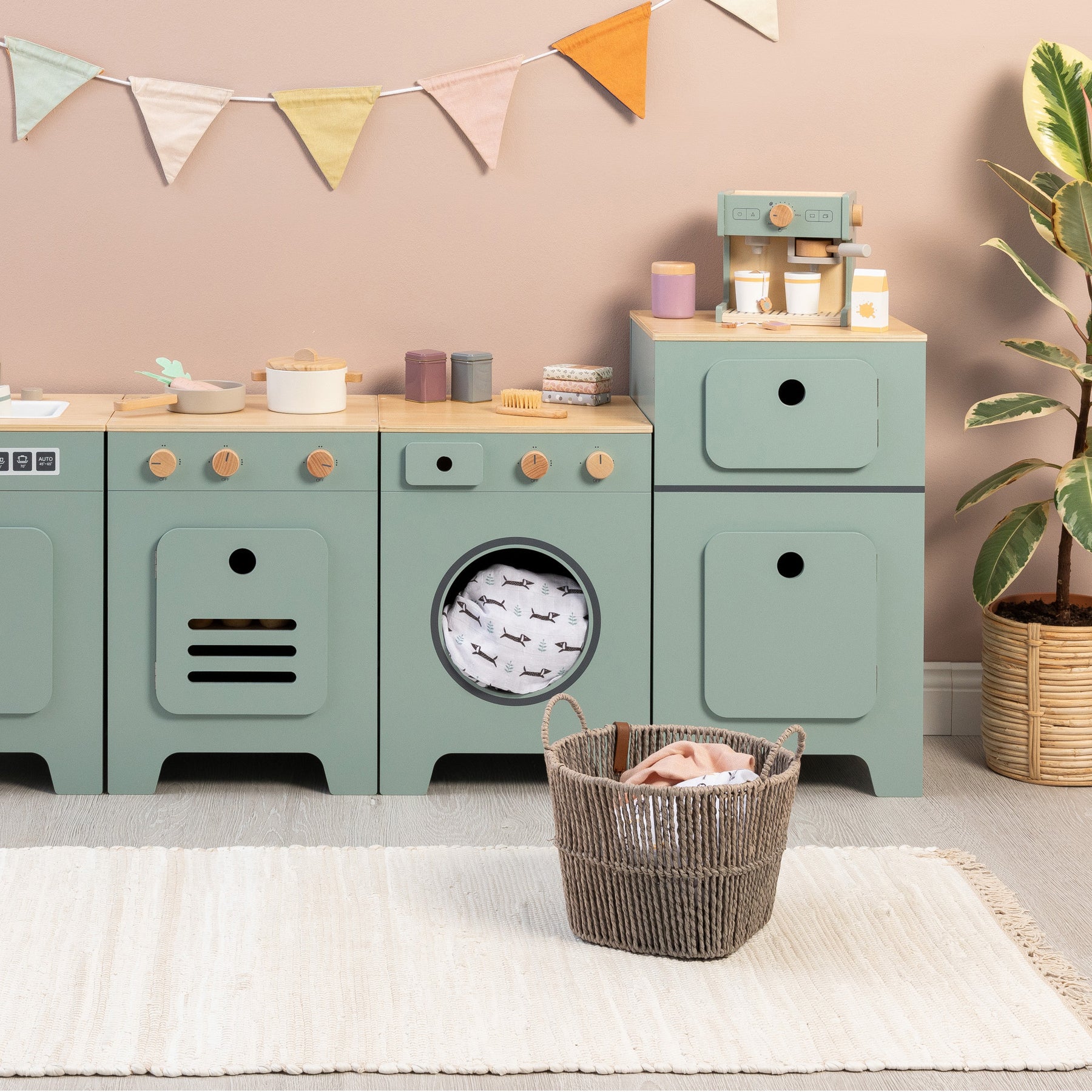 Musterkind - Kühlschrank "Mix & Match" salbei/natur