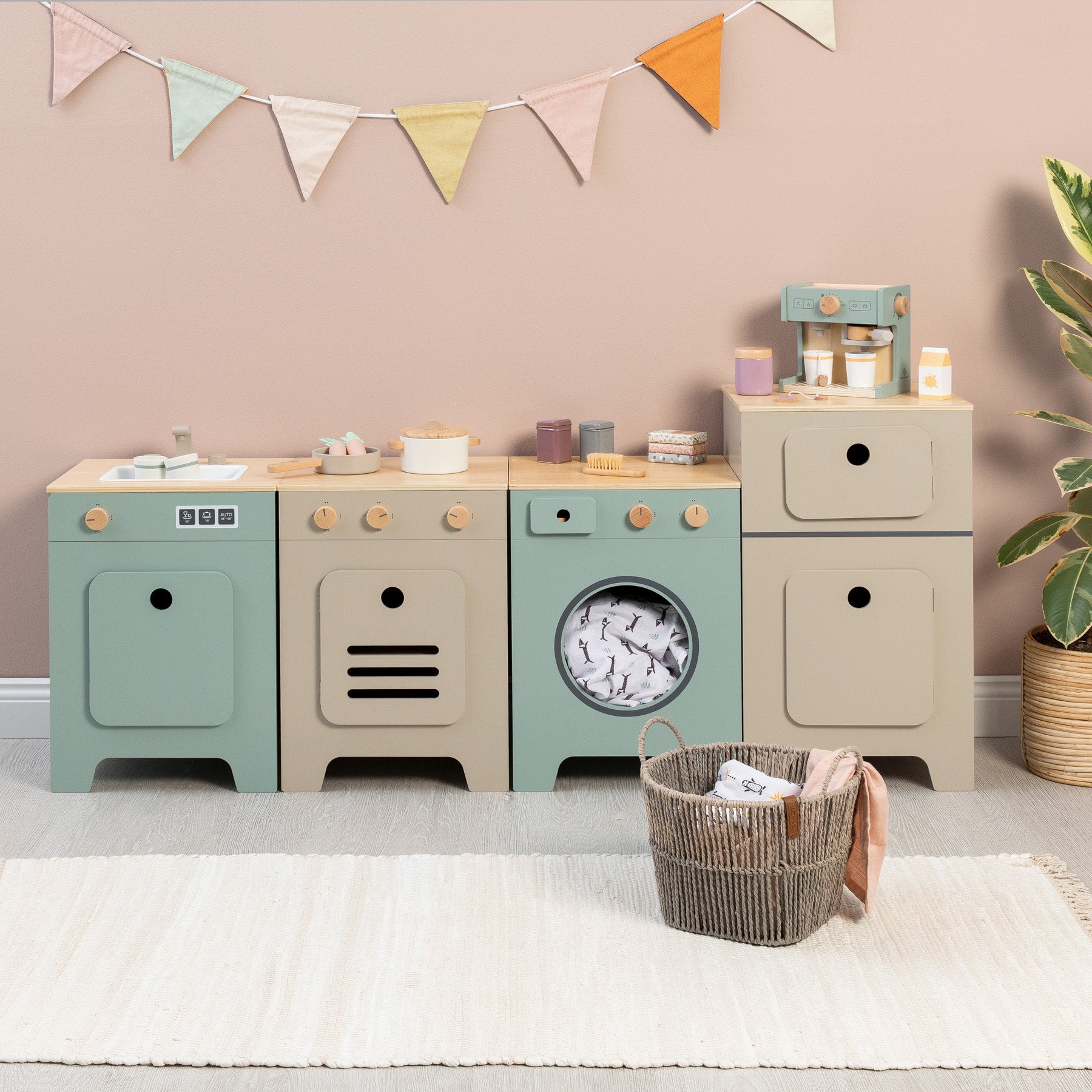Musterkind - Kühlschrank "Mix & Match" warmgrau/natur