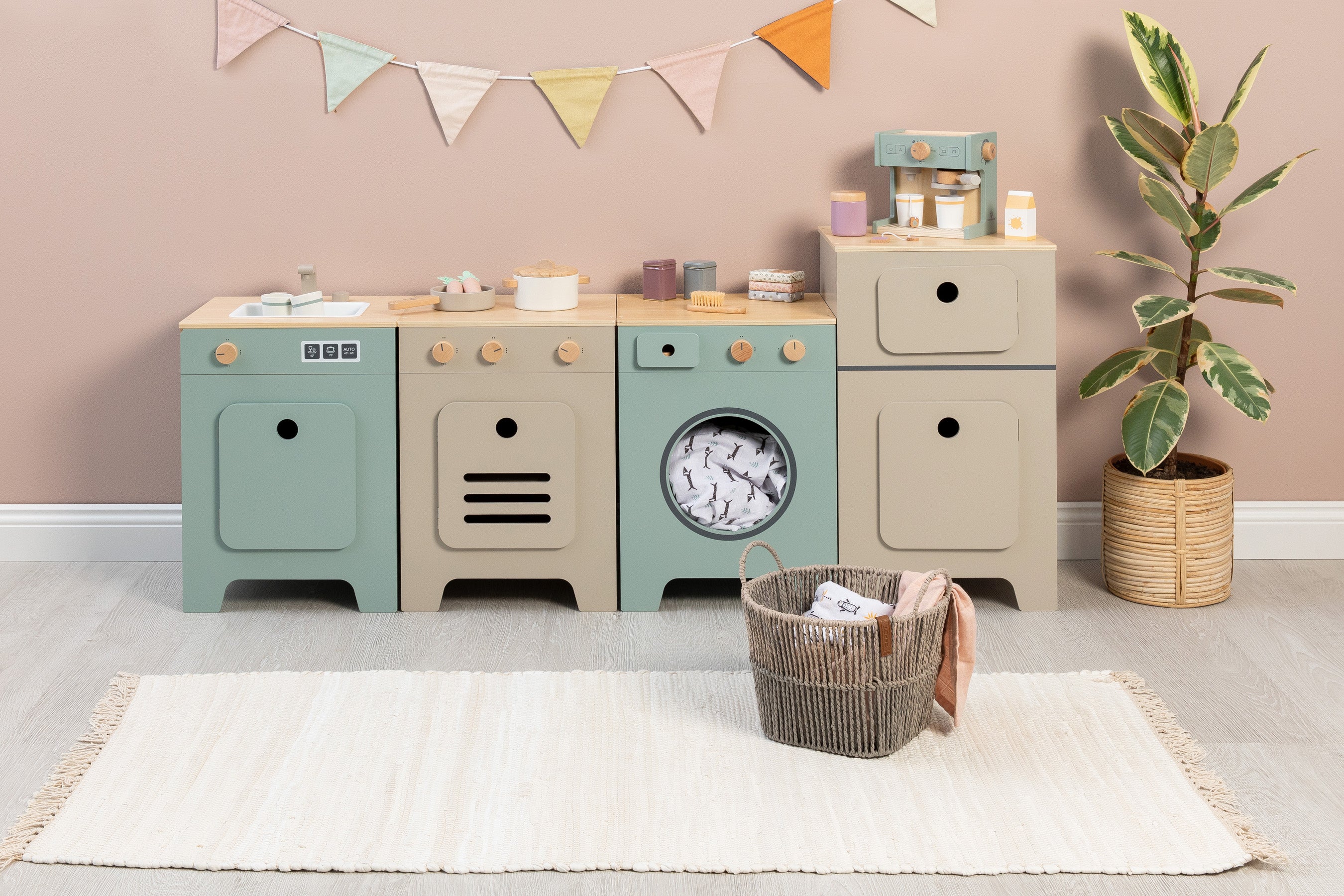 Musterkind - Kühlschrank "Mix & Match" warmgrau/natur