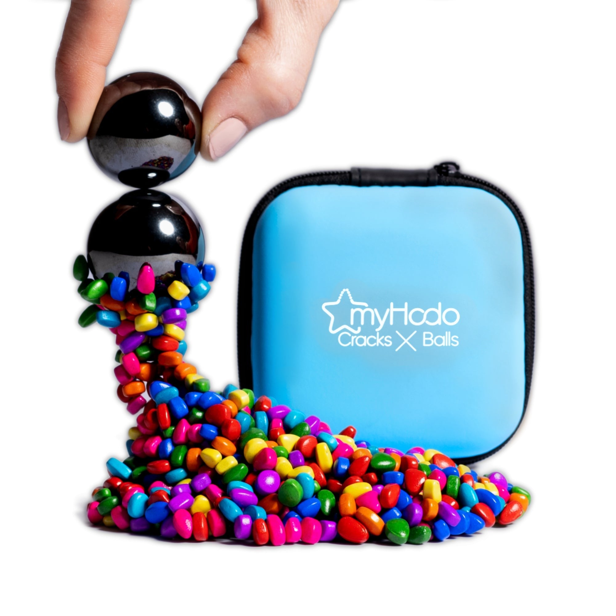 myHodo - Fidget: Magnetkugeln & Crack Magnets bunt