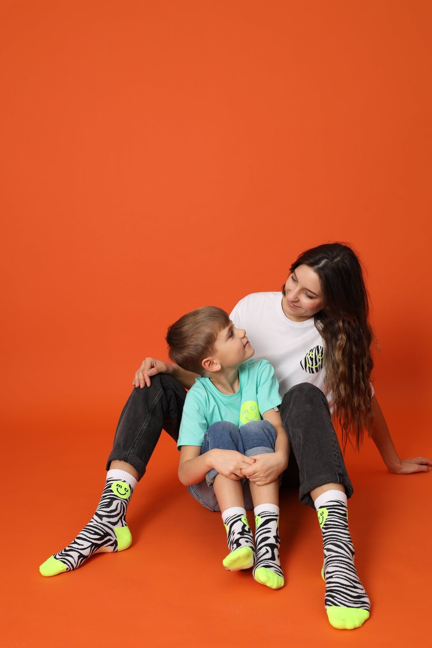 My day My dream - Socken Kids Neon Zebra