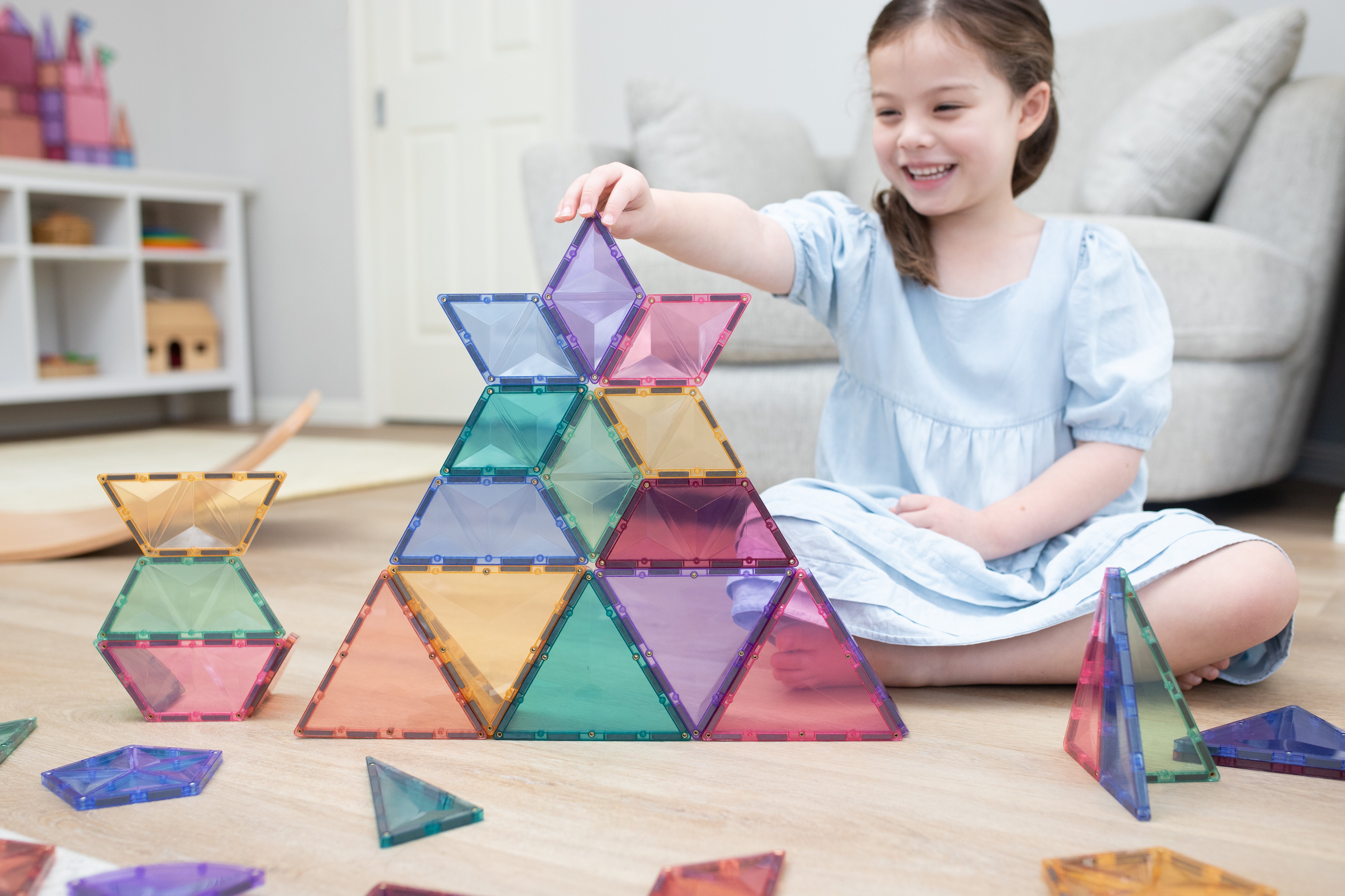 connetix - Magnetbausteine Pastel Shape Pack 48-tlg.