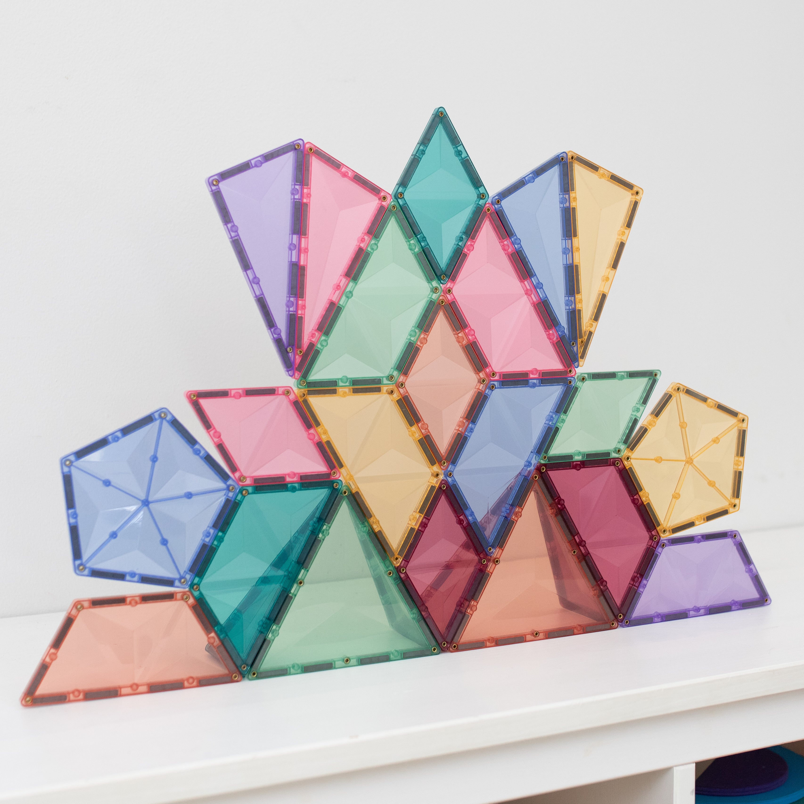 connetix - Magnetbausteine Pastel Shape Pack 48-tlg.