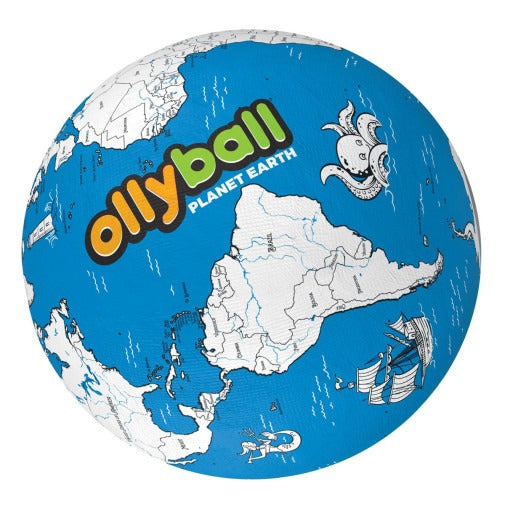 Ollyball - Indoor Play Ball PLANET EARTH