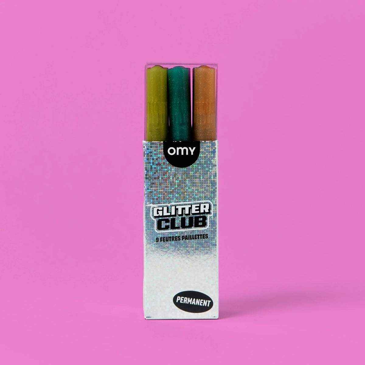 omy - Glitzerfarben mit deckender Tinte 9 St.