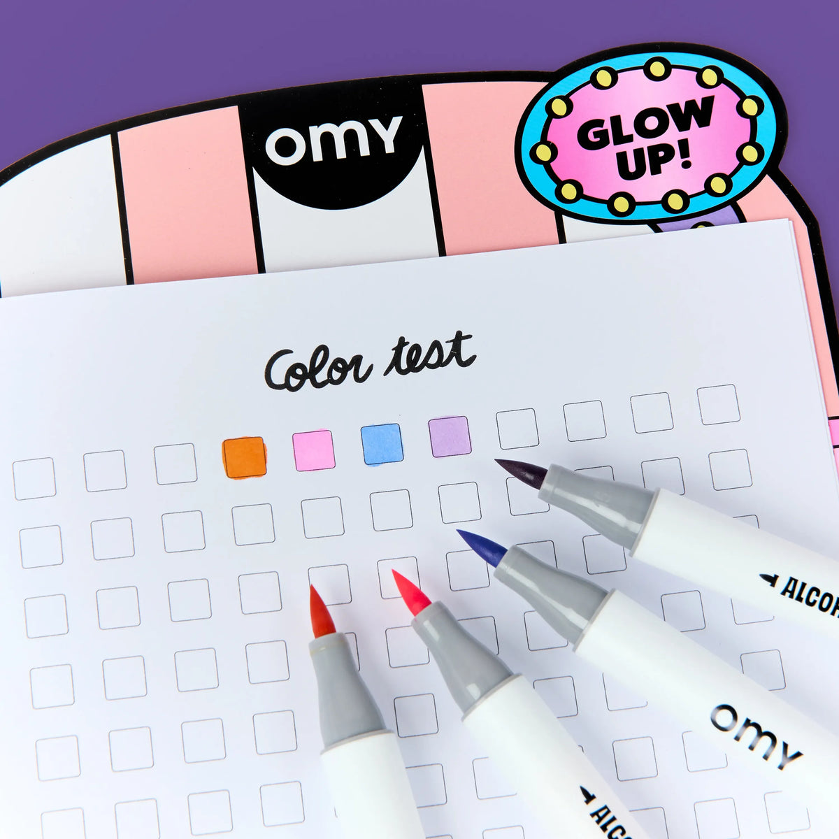 omy - Malbuch mit Stickern Beauty Shop