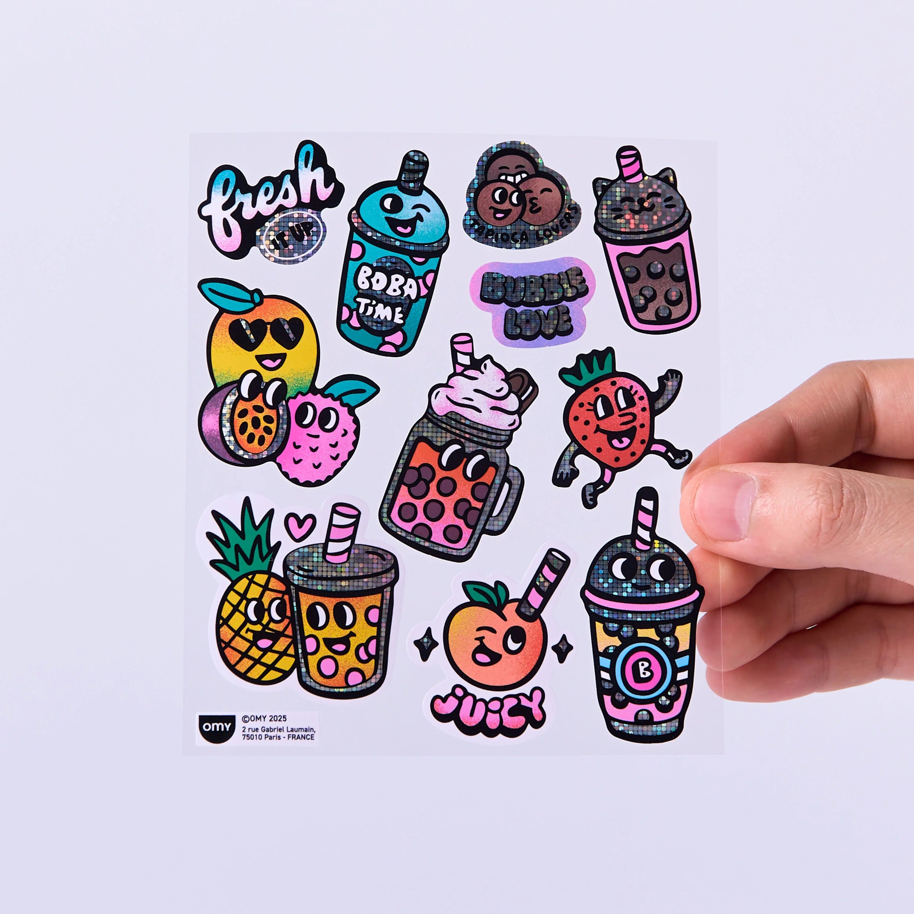 omy - Sticker Big Bubble Tea