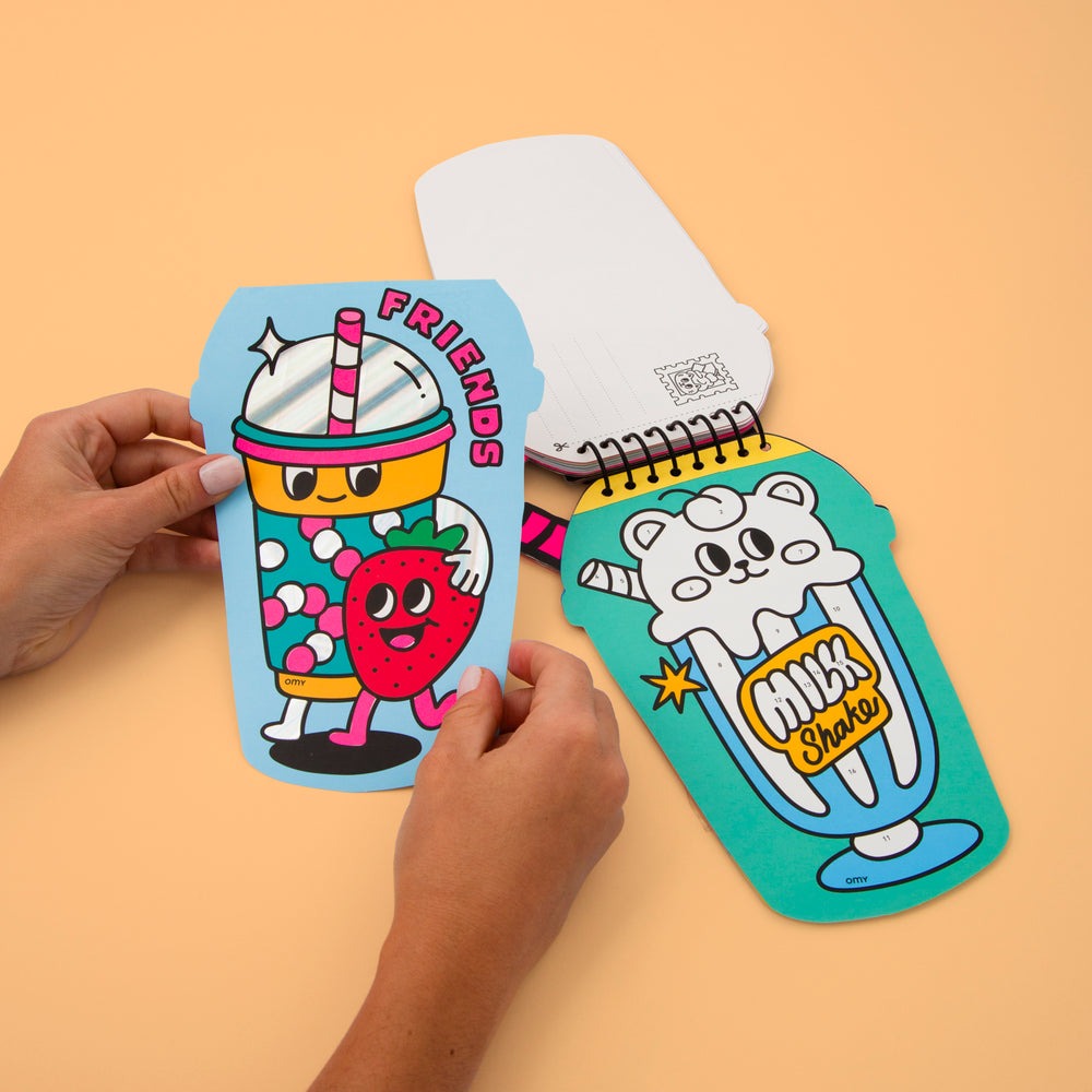 omy - Sticker by Number: Bubble Tea