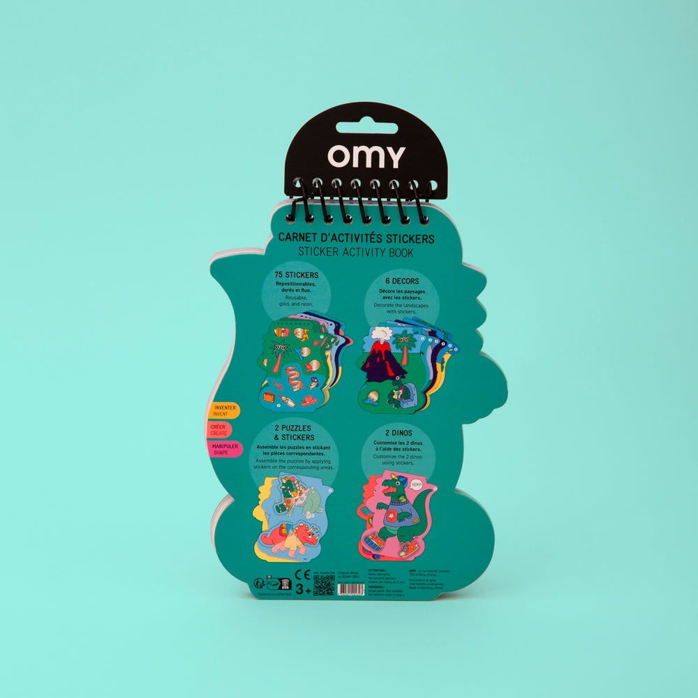 omy - Stickerbuch Dino