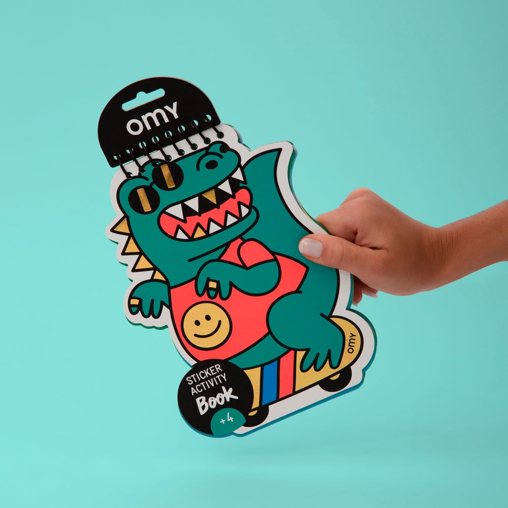 omy - Stickerbuch Dino