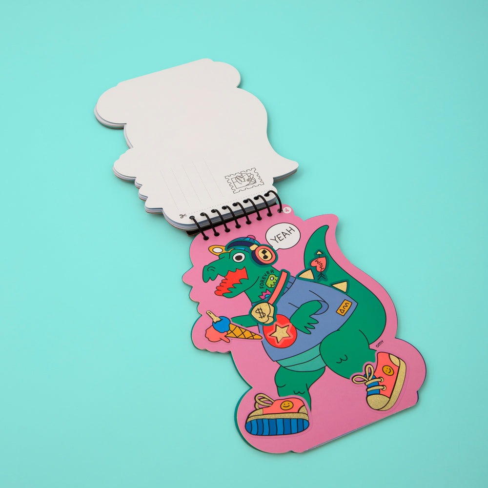 omy - Stickerbuch Dino