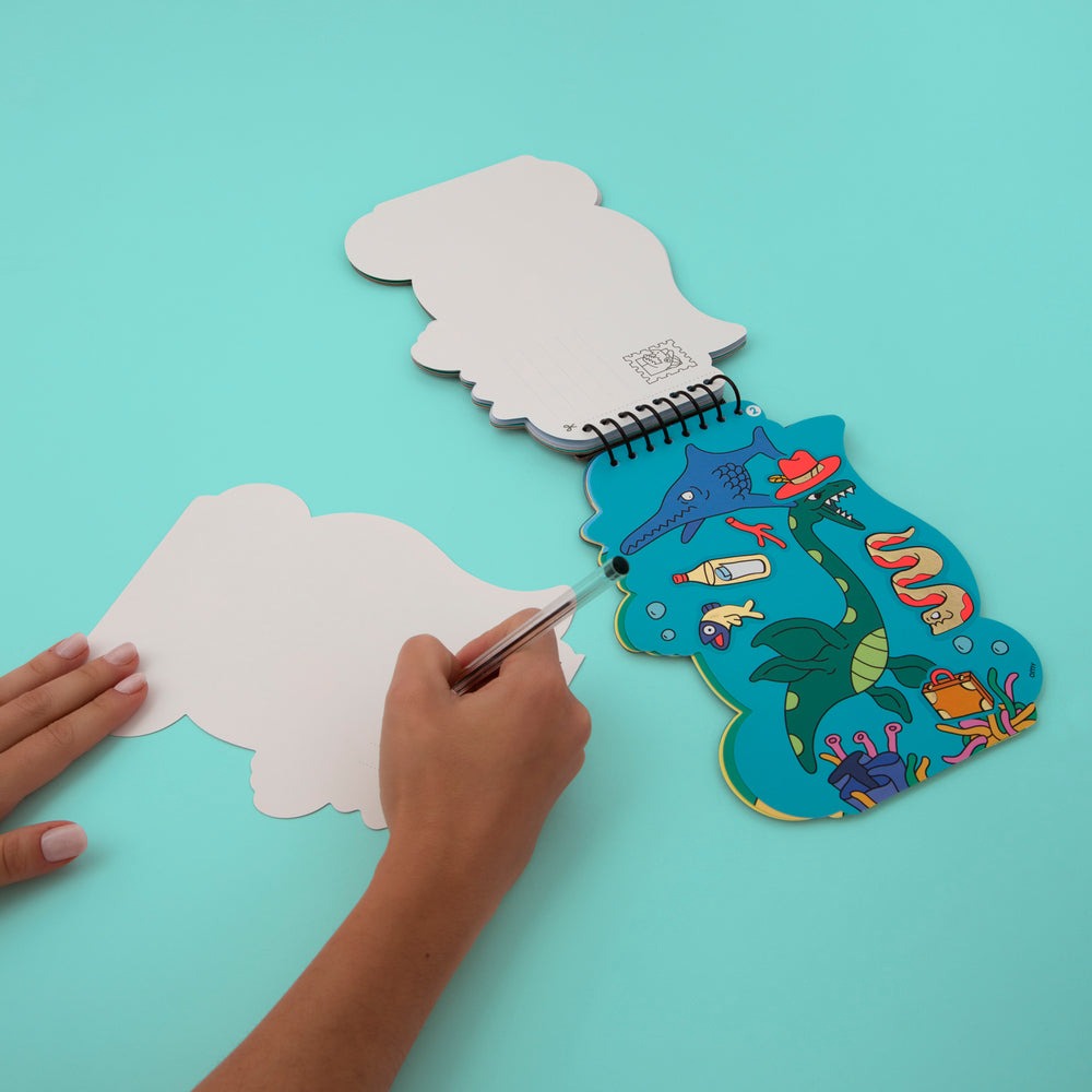 omy - Stickerbuch Dino