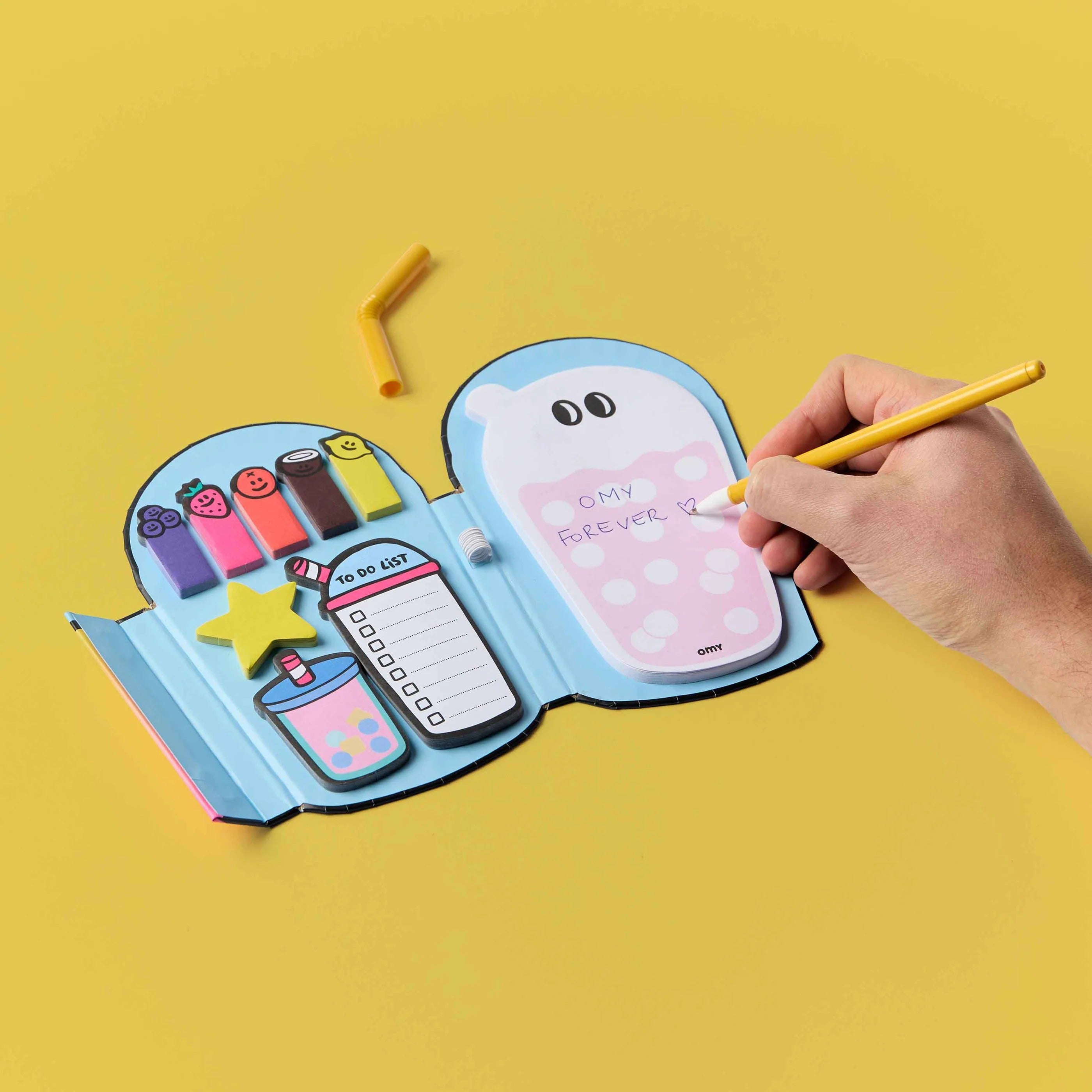 omy - Sticky Notes Bubble Tea