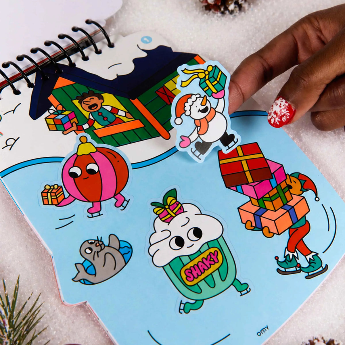 omy - Sticker Activity Book mit 80 Stickern
