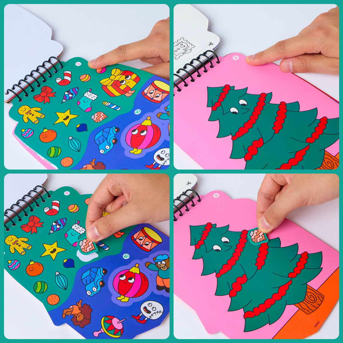 omy - Sticker Activity Book mit 80 Stickern