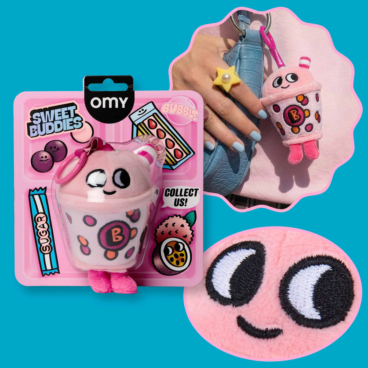 omy - Taschenanhänger Sweet Buddies Bubble