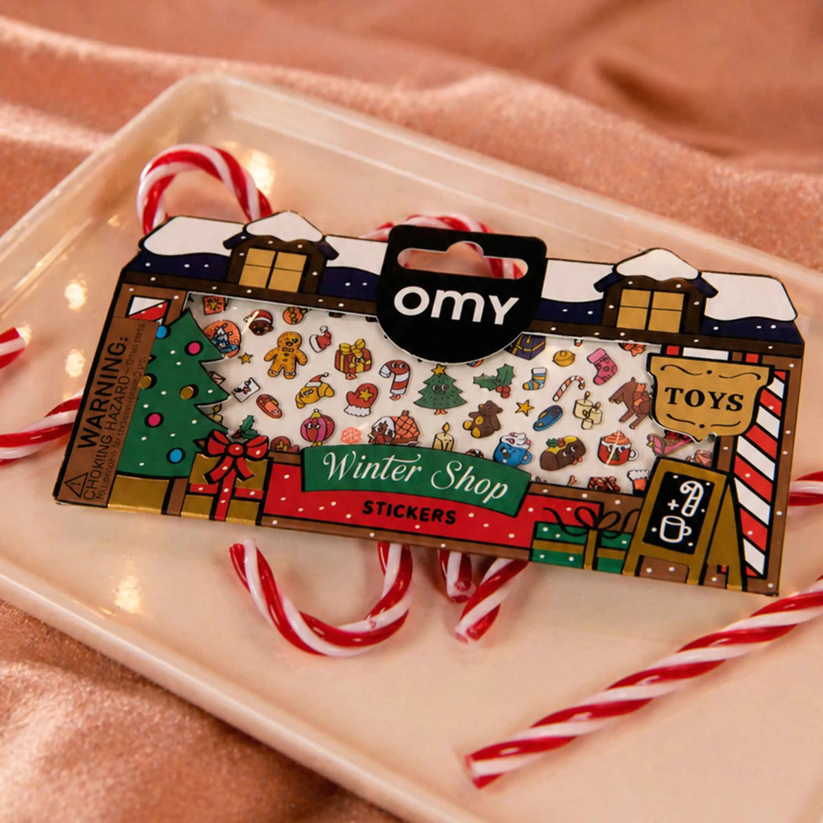 omy - Weihnachtssticker 100 St.